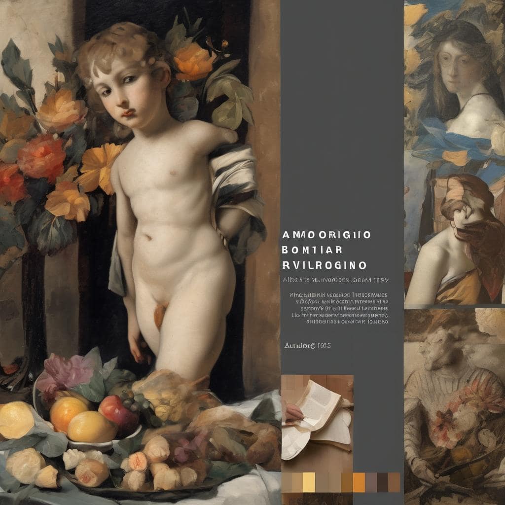 Aντίληψη της φύσης στην αφηρημένη τέχνη, εμπνευσμένη από έργα του Bottiard και Vilrogino.